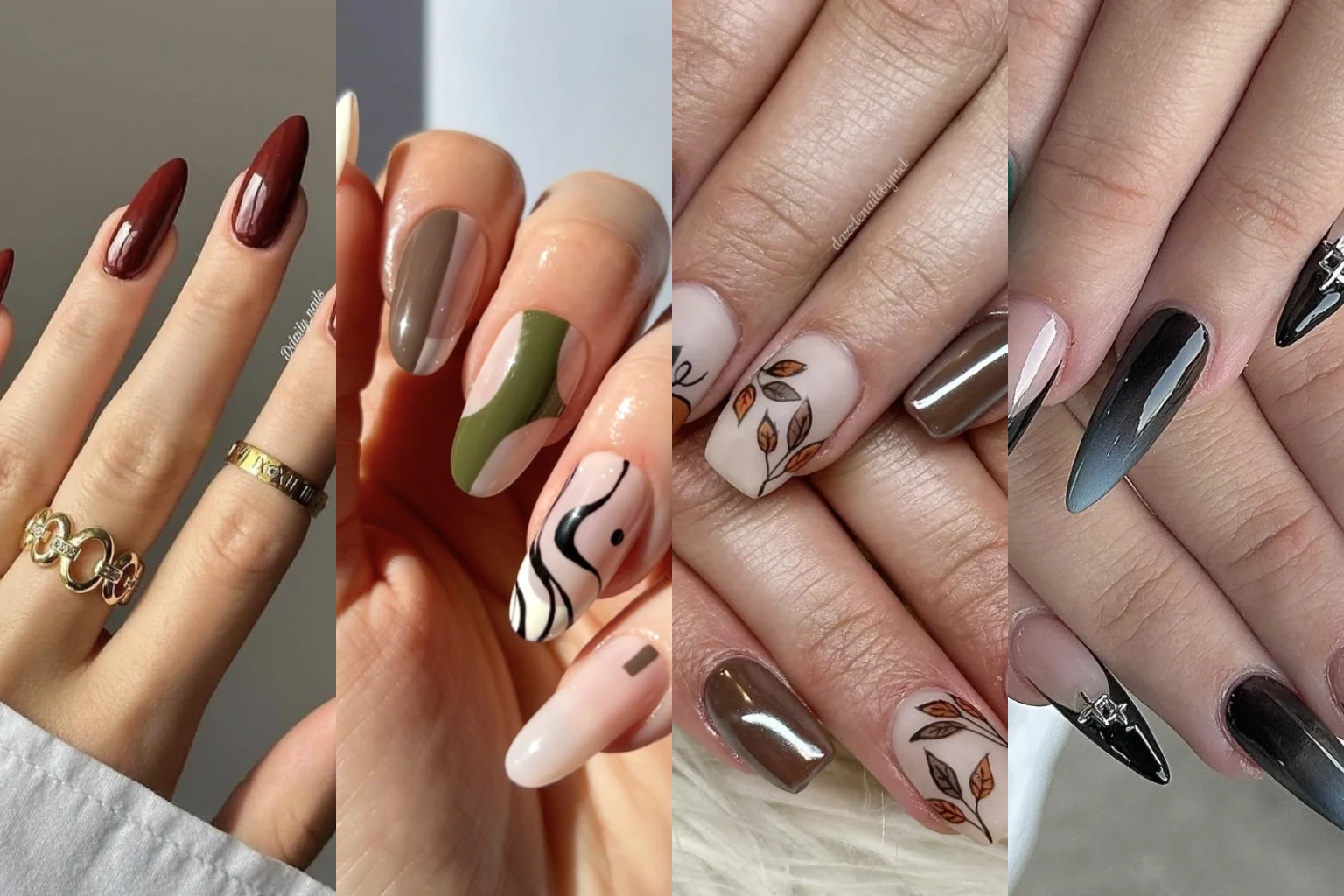 Cute Fall Nail Ideas - Featured