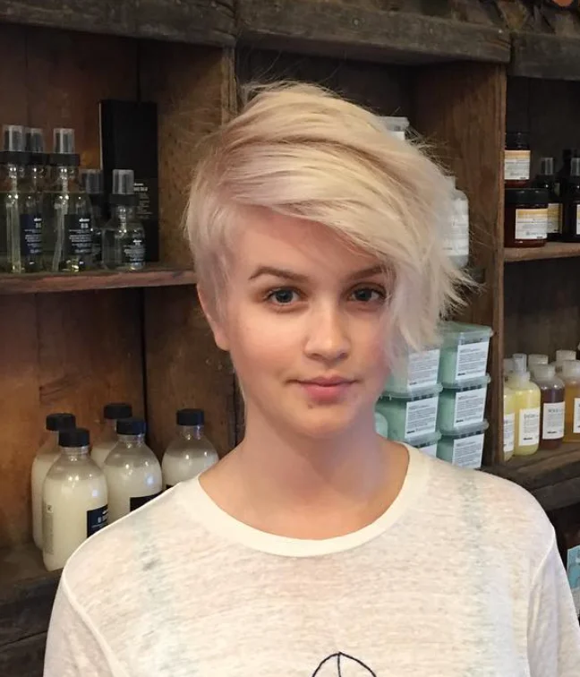 Edgy Asymmetrical Pixie