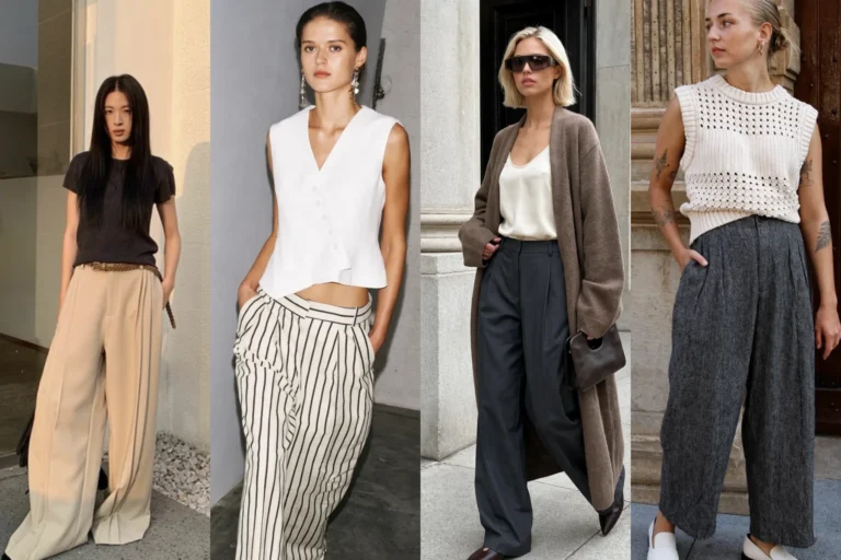 Effortless Pleated Pants Outfit Ideas - Featured