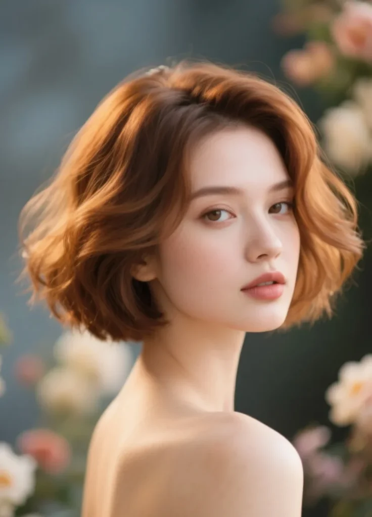 Elegant Long Pixie Waves