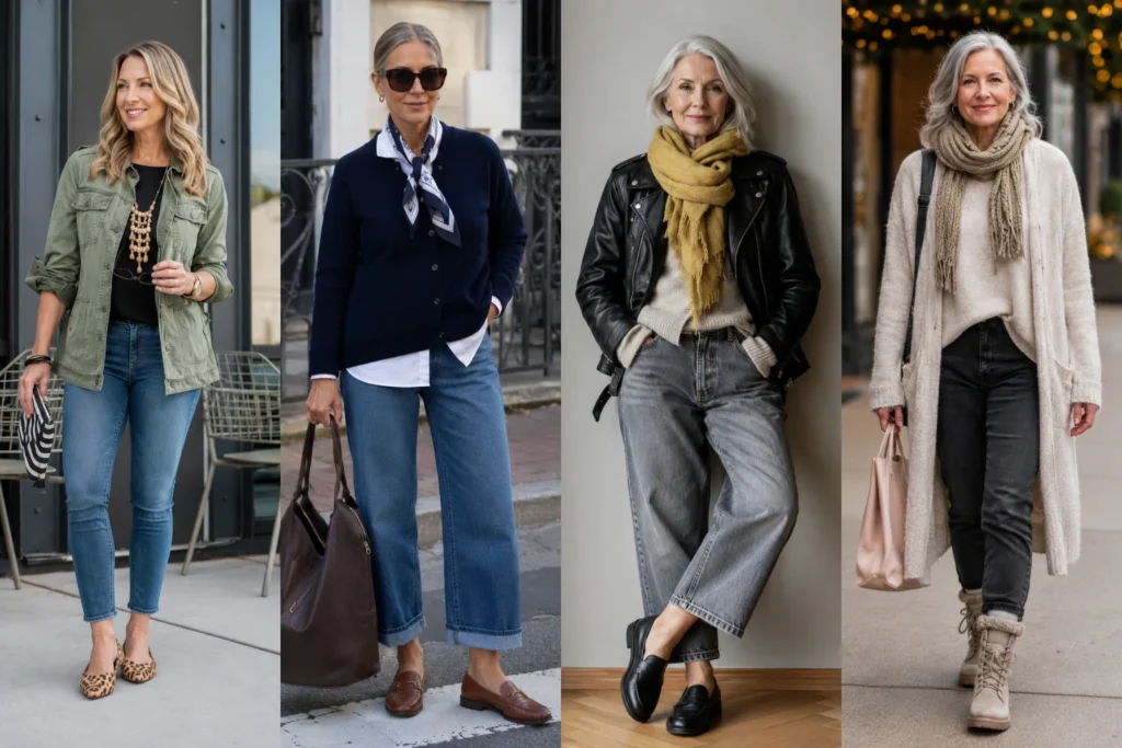 Fall Fashion Over 50 Women: 15 Easy Outfits
