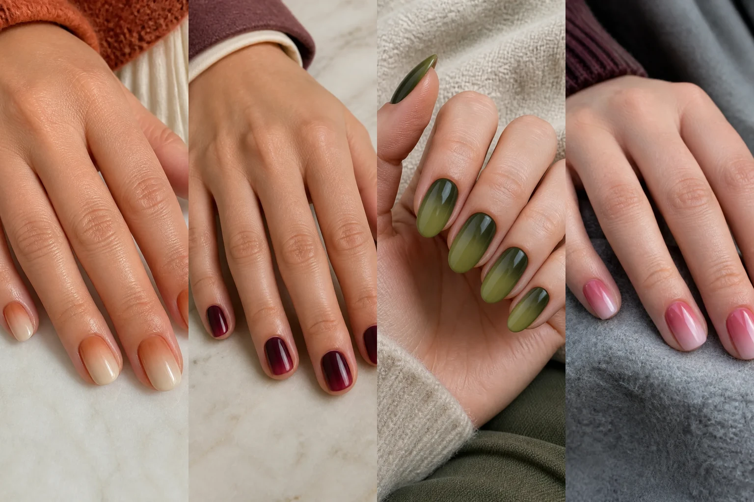 Fall Ombre Nail Ideas to Save Before Your Next Manicure - Featured