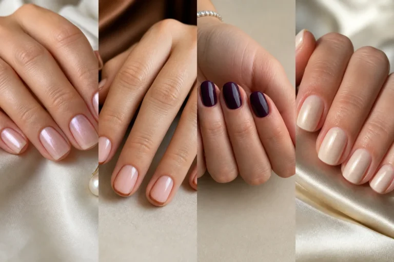 Fall Wedding Nail Ideas for Short, Stylish Nails - Featured