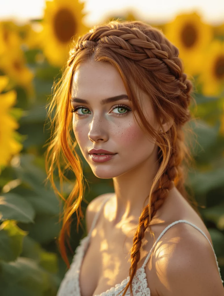Fiery Braided Ginger