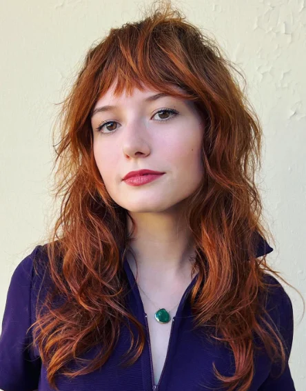 Fiery Red Wolf Cut