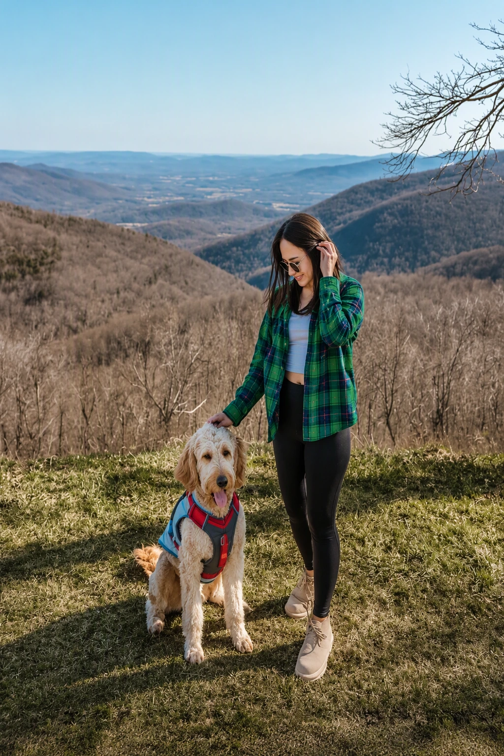 Flannel Chic: Lovers & Friends Kaianna Shacket & Sorel HiLine Boots