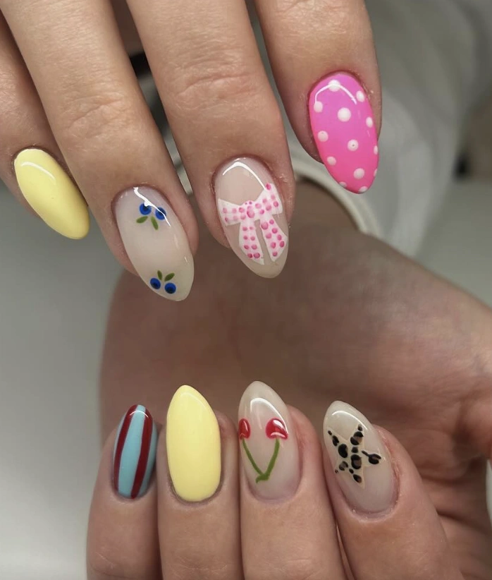 Fun & Fruity Nail Art Mix-and-Match