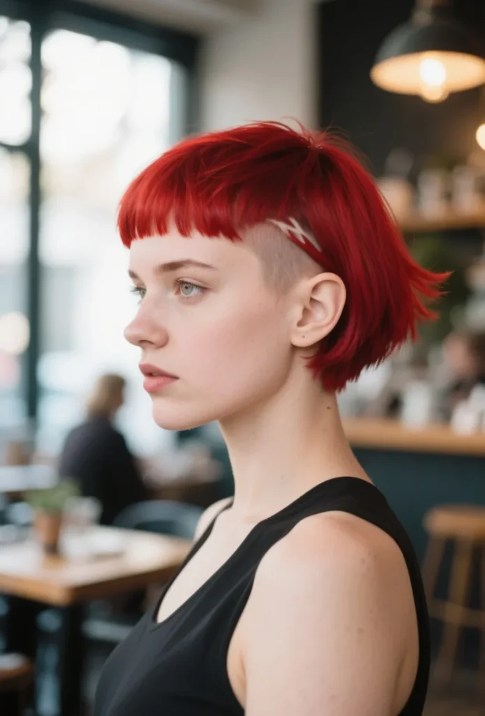 Funky Asymmetrical Pixie