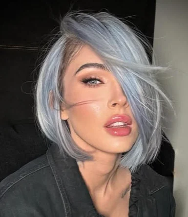 Icy Silver Bob
