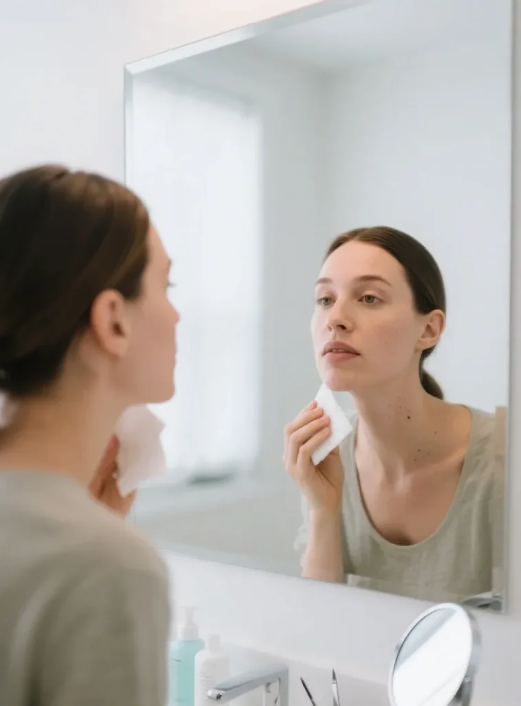 Ingrown chin hair