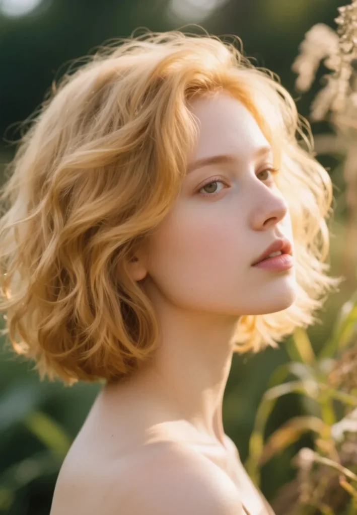 Loose Curly Long Pixie
