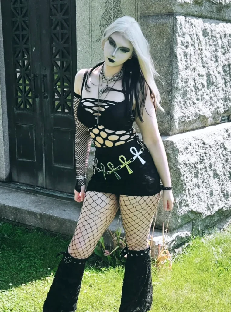 Mesh top and Skirt Duo