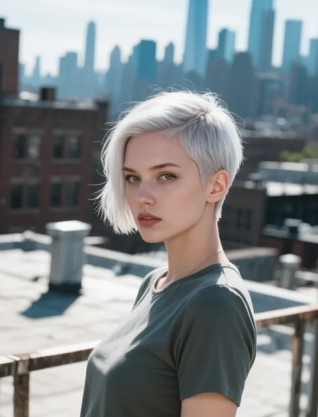 Modern Undercut Pixie
