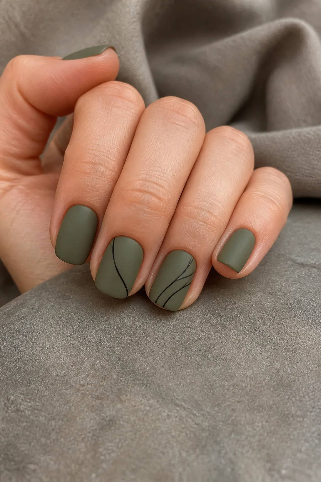 Olive Witchy Lines