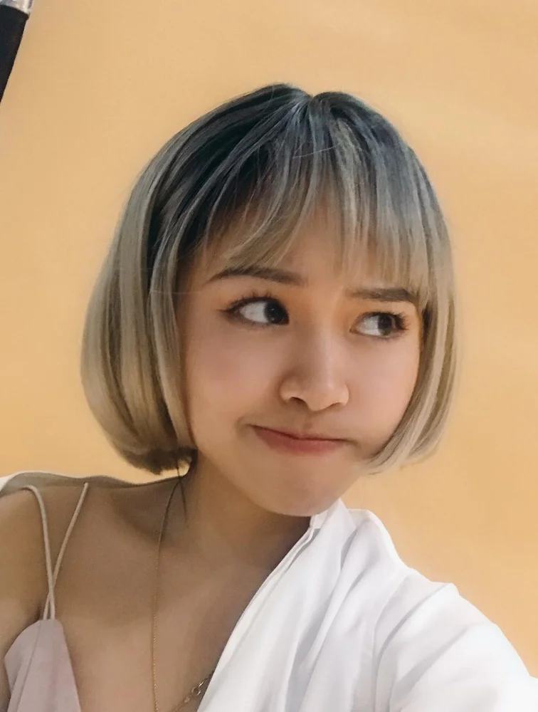 Playful Blunt Bob