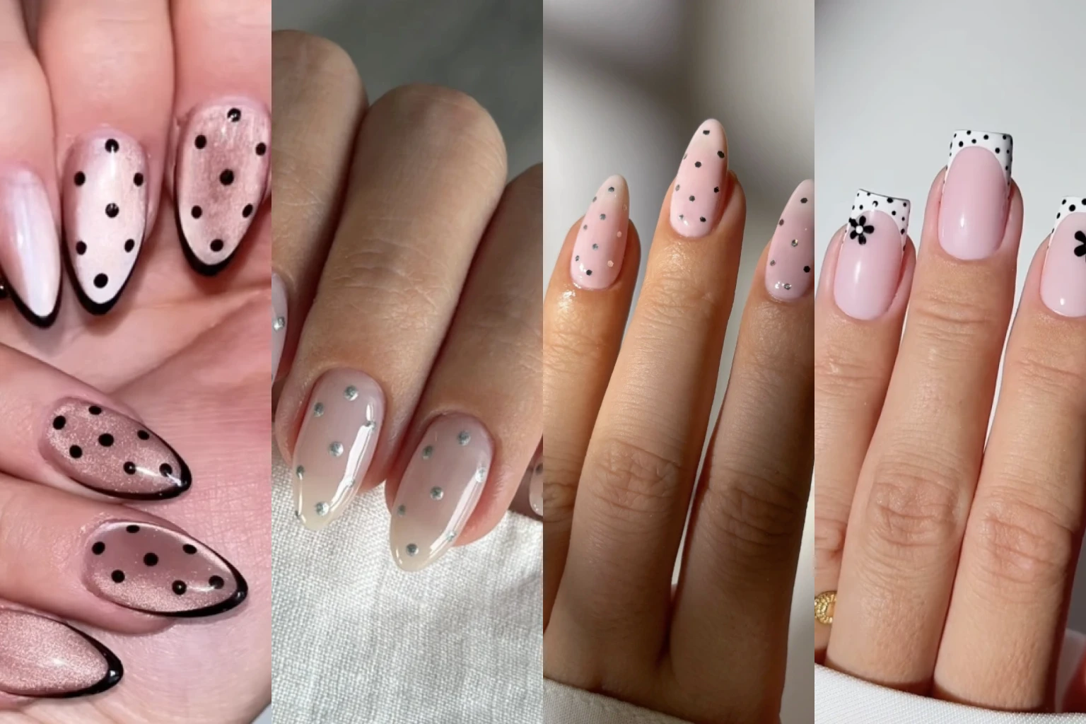 Playful Polka Dot Nails - Featured