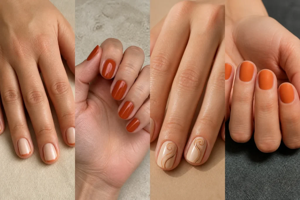 21 Pumpkin Nails That Make Fall Outfits Feel More Polished