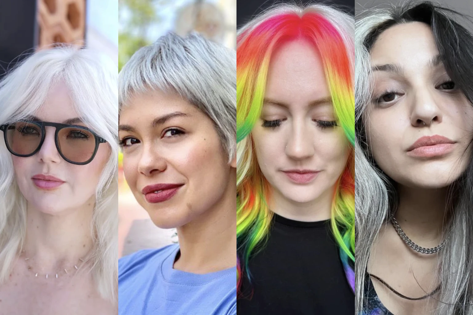 Radiant Platinum Blonde Hairstyles - Featured