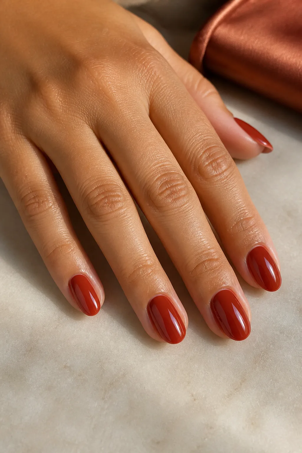 Rusty Red Solid Color