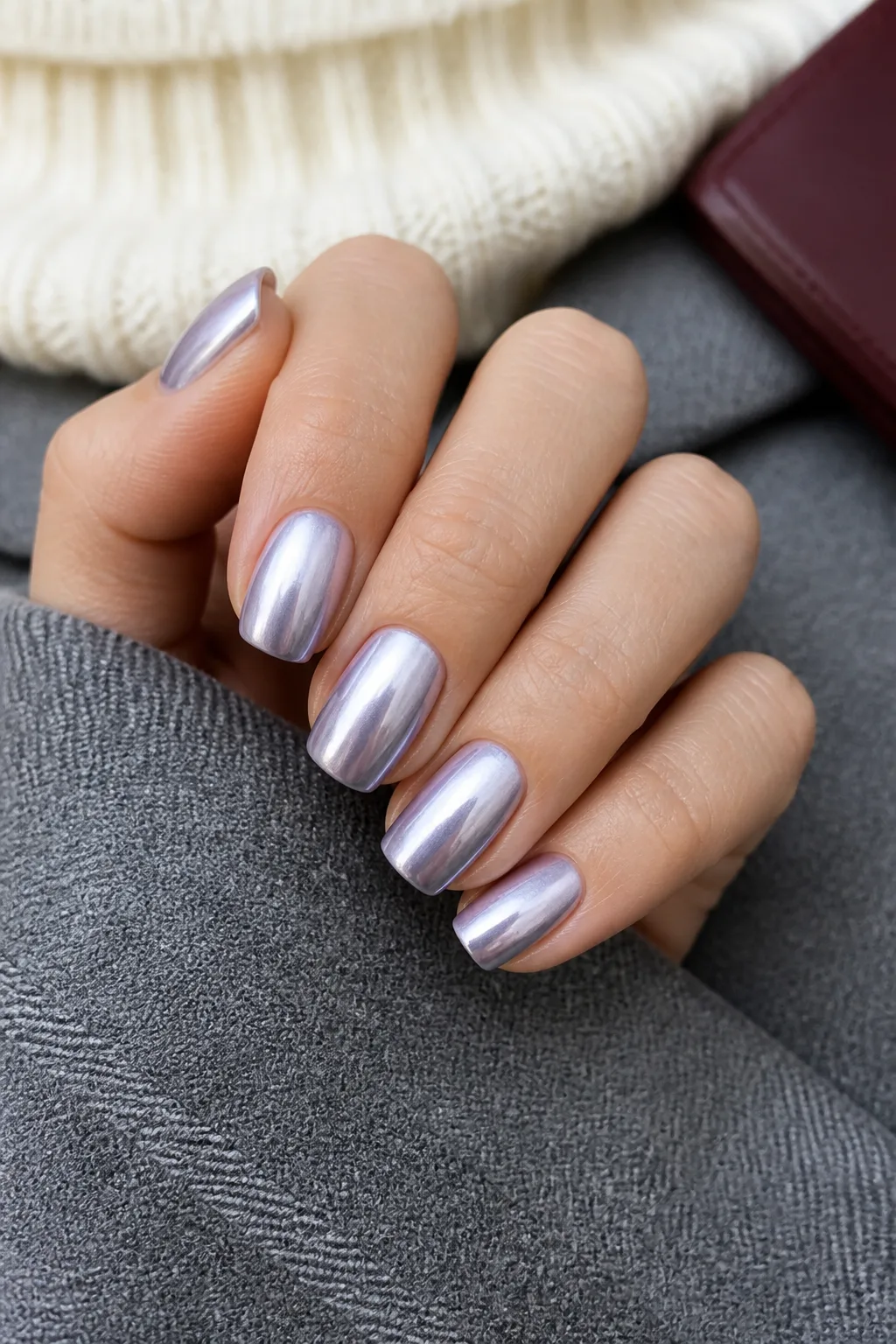 Silver Lilac Chrome With Gray Suiting