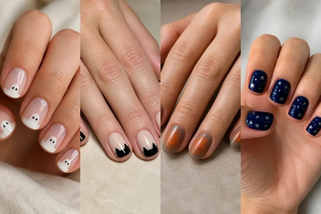 Simple Halloween Nails Spooky Looks That Feel Polished