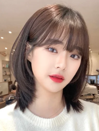Soft Bob with Bangs