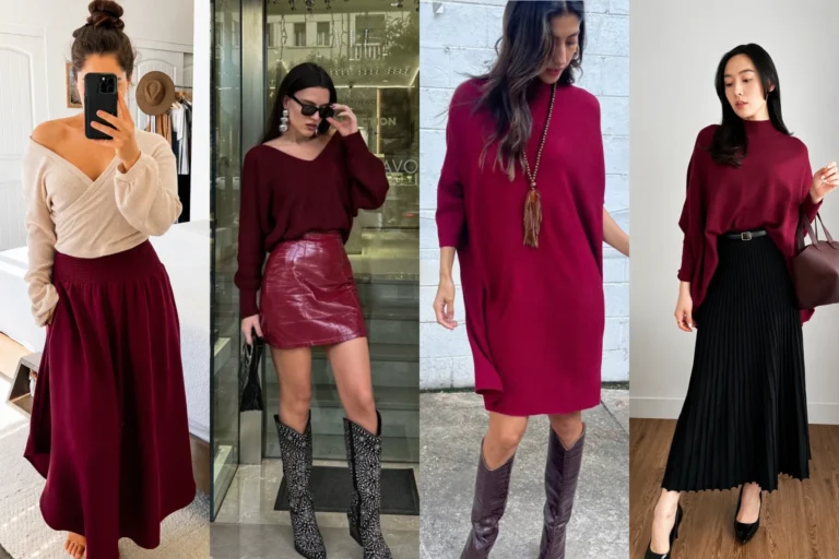 Stunning Burgundy Outfits For Women To Look Hot Like Wine - Featured