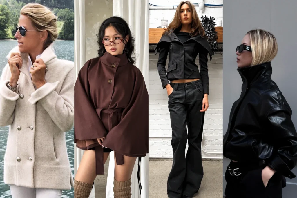 26 High Collar Jacket Outfits That Look Polished Without Trying Too Hard