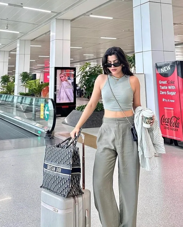 Tank + Trousers: Minimalist Chic