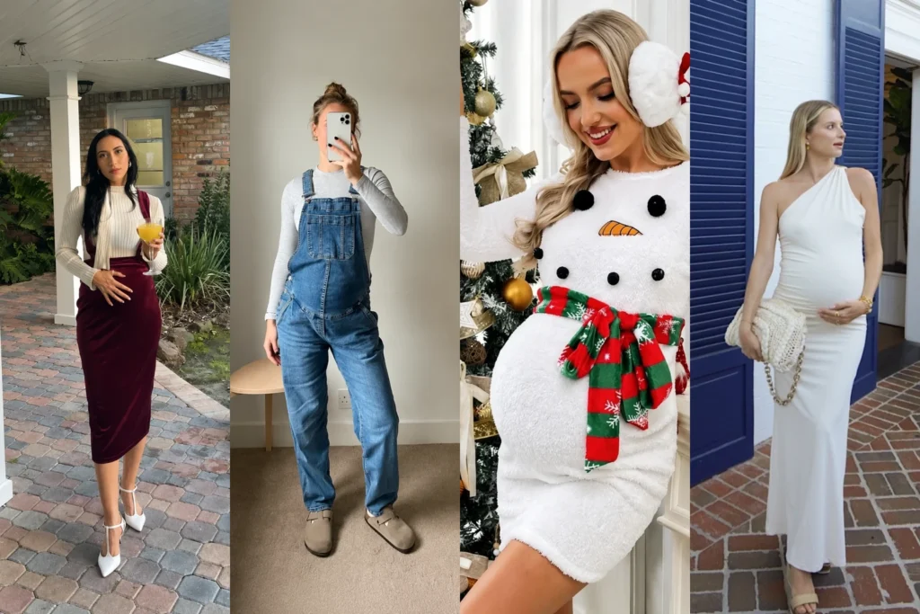 maternity outfit ideas that flatter and feel good all day