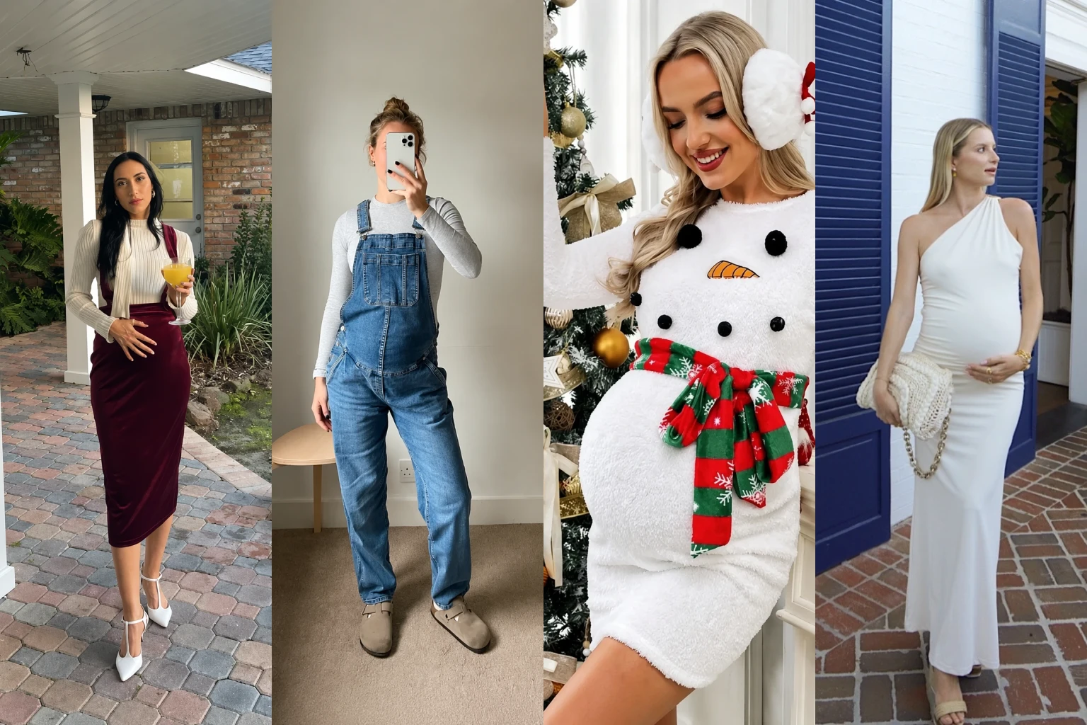 Trendy Maternity Outfit Ideas for Comfortable Yet Chic Look - Featured