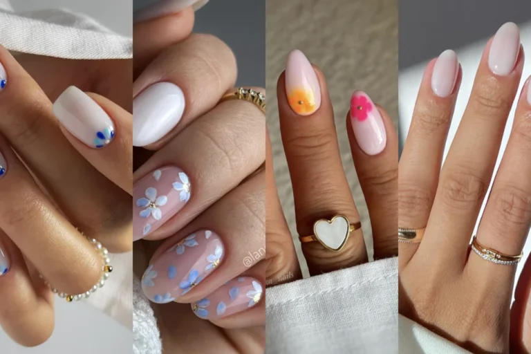 Trendy Milky White Nails Ideas - Featured