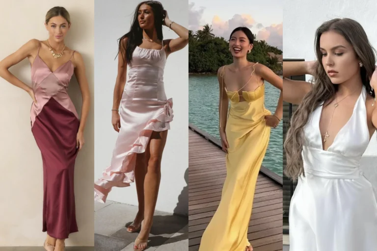 Trendy Satin Dresses For Summer Fun - Featured