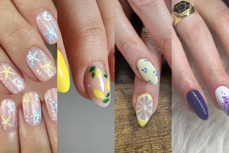 Vibrant June Nails - Featured