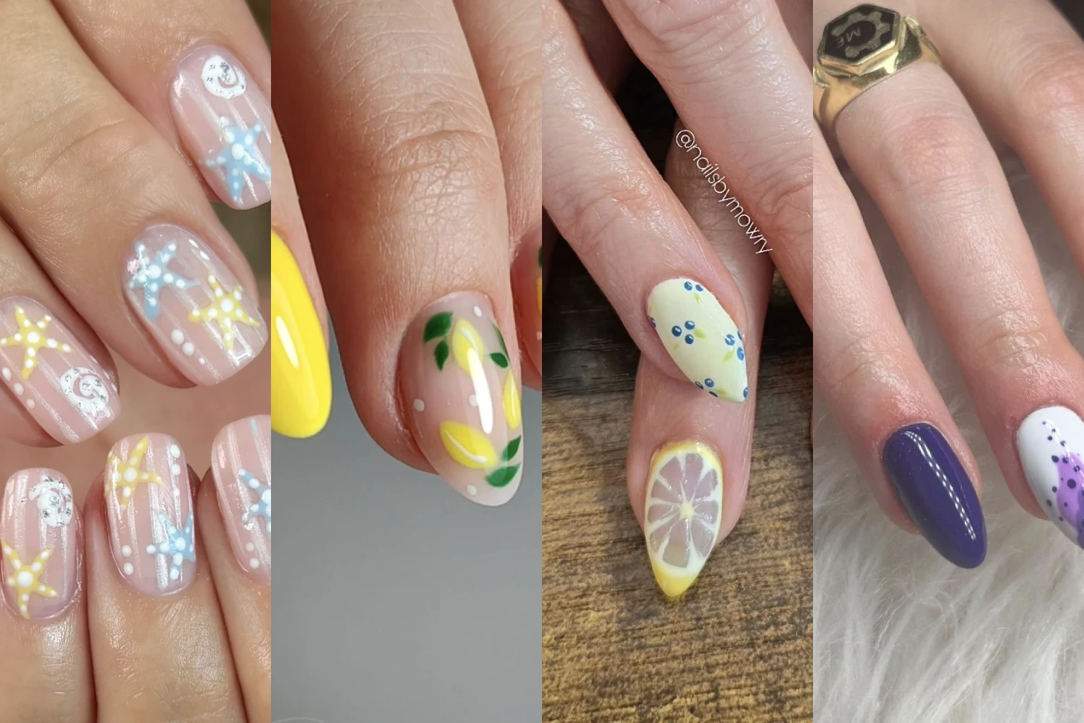 Vibrant June Nails - Featured