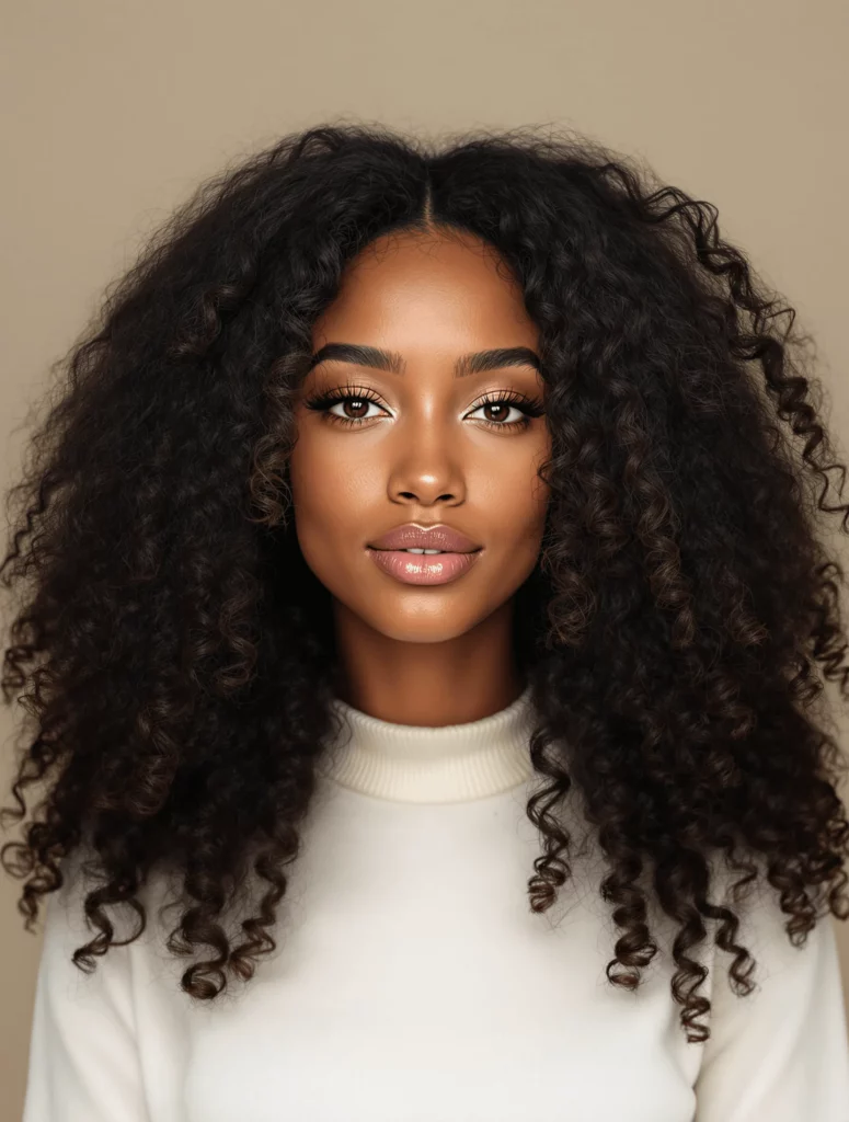 Voluminous Natural Curl