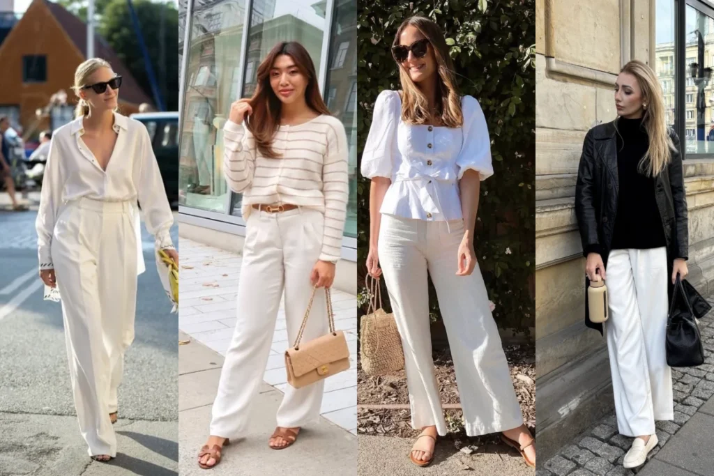 White Pants Outfits That Actually Flatter and Feel Easy